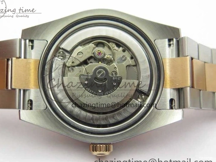 RG SS President Stick Markers NH05A Best GSF 178274 SEIKO 31mm Datejust Edition on Bracelet Dial SS RG Silver 1123